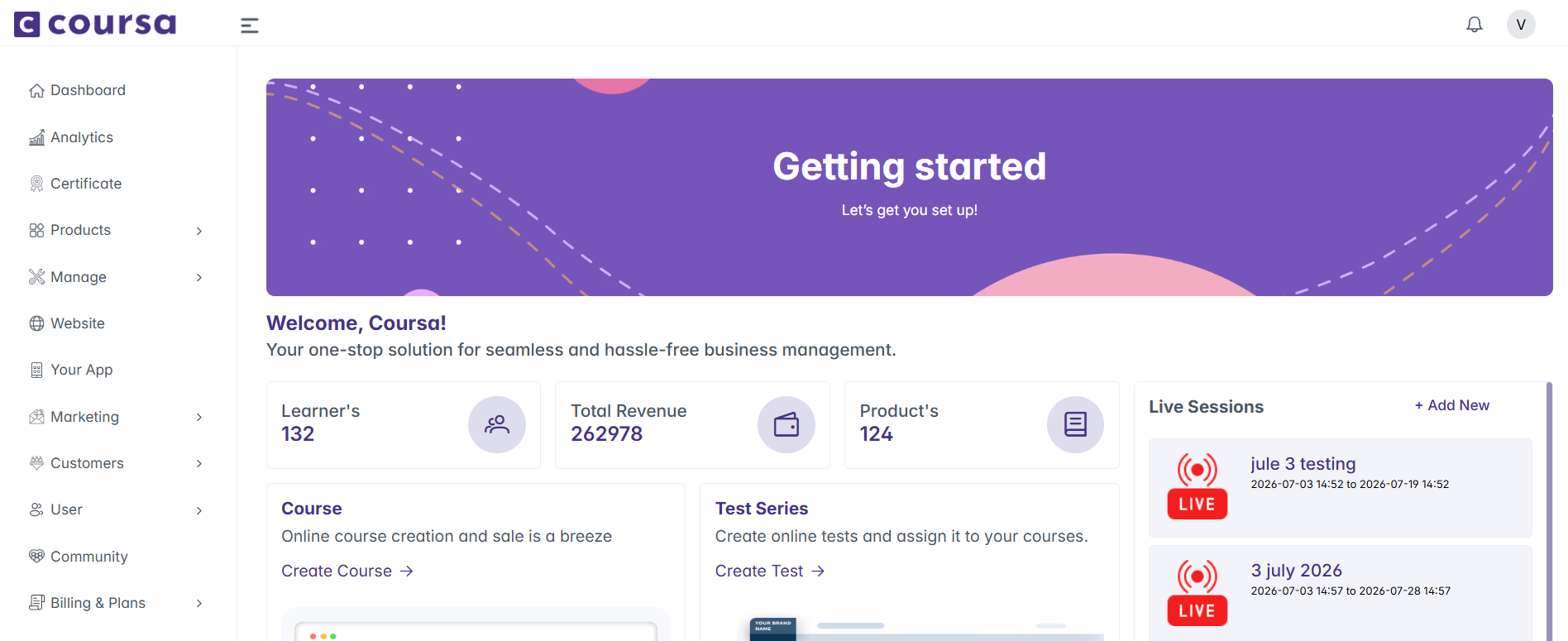 Scholr Ai software dashboard preview
