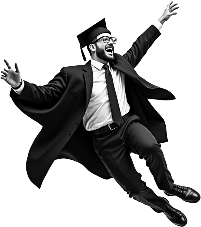Illustration of student